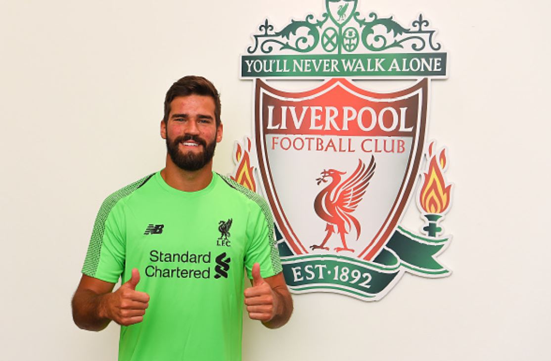 Maillot Extérieur Liverpool Alisson Maillot Extérieur Liverpool Alisson